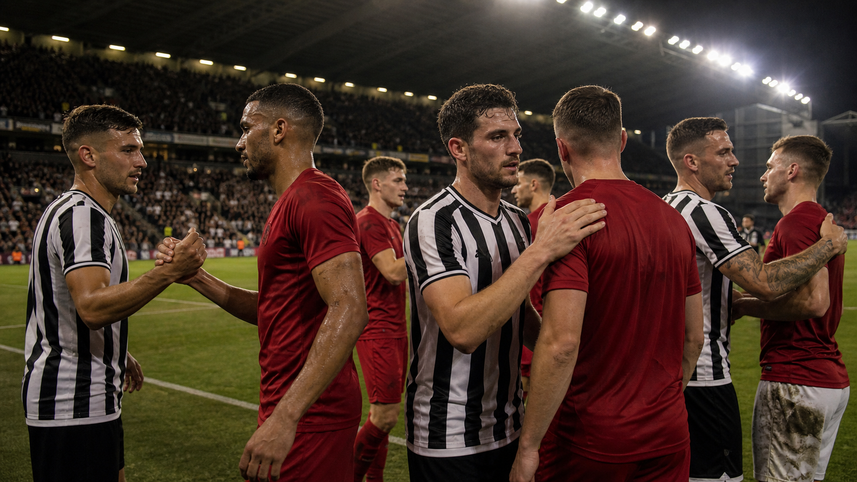 Post-match reaction after a hard-fought 2–2 draw